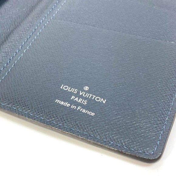 LOUIS VUITTON M30713 Taiga V Portefeuille Brazza NM Two fold Long Wallet - Picture 10 of 16